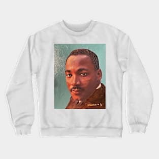 Portrait of Martin Luther King Crewneck Sweatshirt